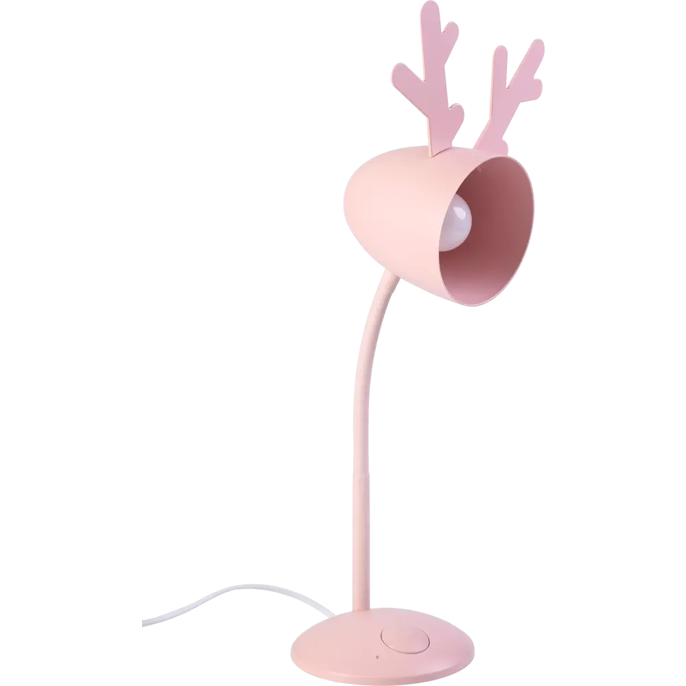 Настольная лампа рабочая KREAFORTA «Pina» цвет розовый STLM-2040689 - Вид №1
