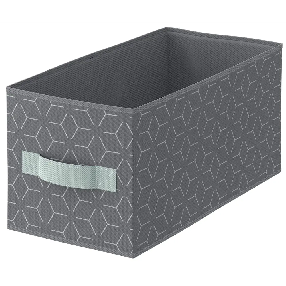 Короб Spaceo KUB Archi S 15x31x15 см 7 л полиэстер цвет комбинированный серый 82020853 STLM-2067056