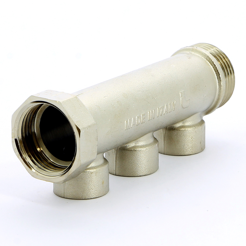 Коллектор НВ 1" никелированный ITAP 3 выхода 1/2"В 38мм 45013 - Вид №4