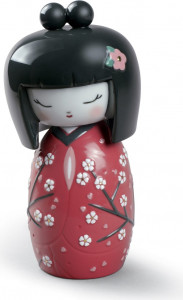 10669107 LLADRO Фигурка Lladro "Кокеши" 7х15см, красный Фарфор