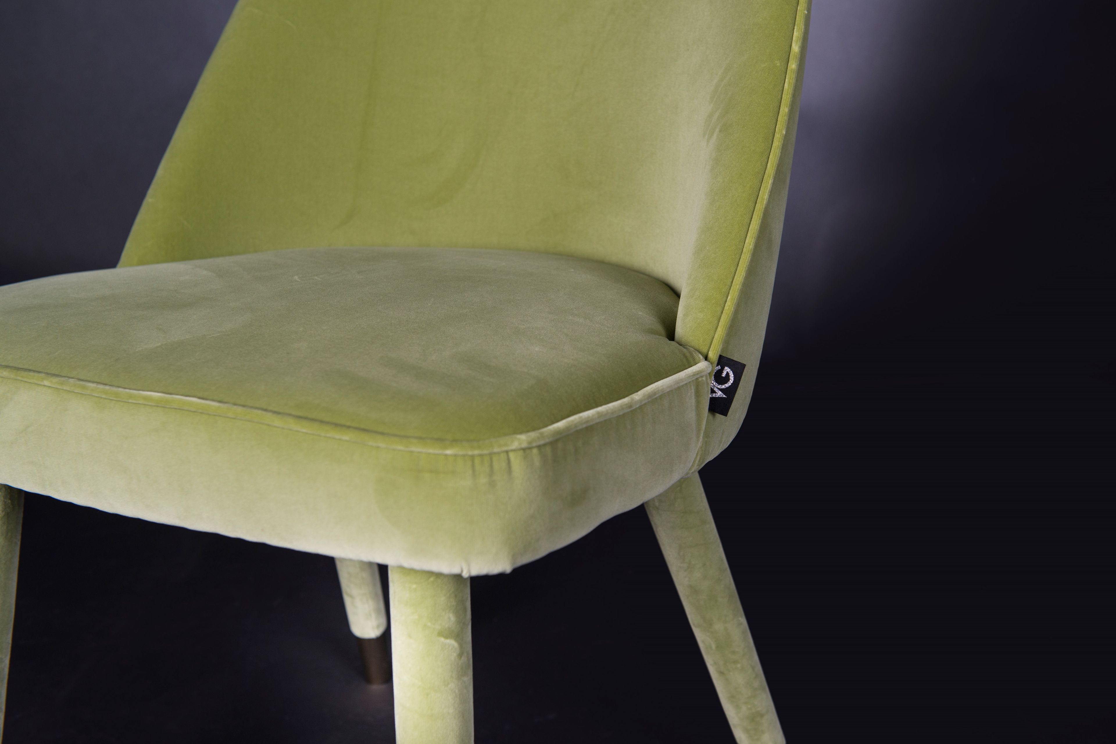 Бархатный мягкий стул Vgnewtrend iSaloni ARCH-00047044 - Вид №4