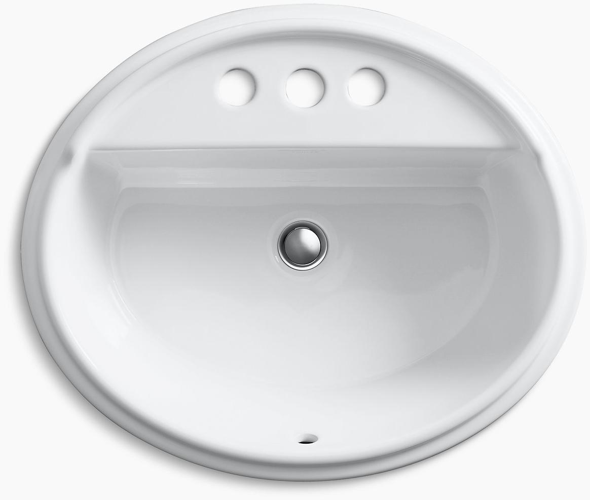 K-2992-4-G9 Накладная раковина на столешницу  прямоугольная Kohler  - Вид №2