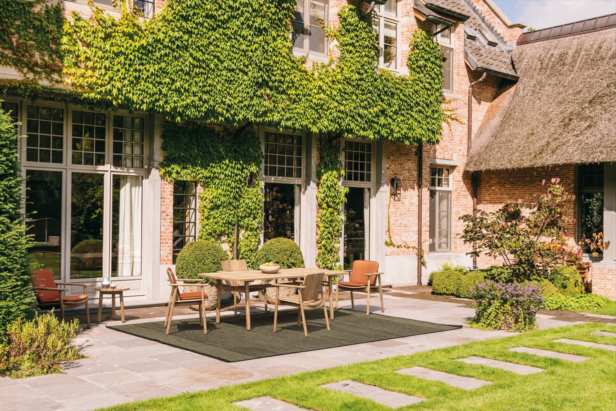 Стул для сада из тикового дерева Kettal ARCH-00063746 - Вид №2