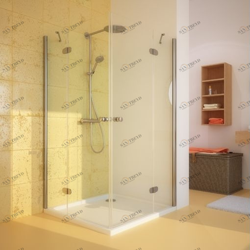 Душевая кабина 70x70 GK-104 стекло прозрачное GUTEWETTER LUX SQUARE 70X70GK104