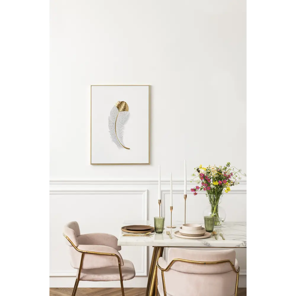 Santreyd: Настенное панно в бело-золотых тонах 49 см 89388030 STLM-1489157 - Вид №3