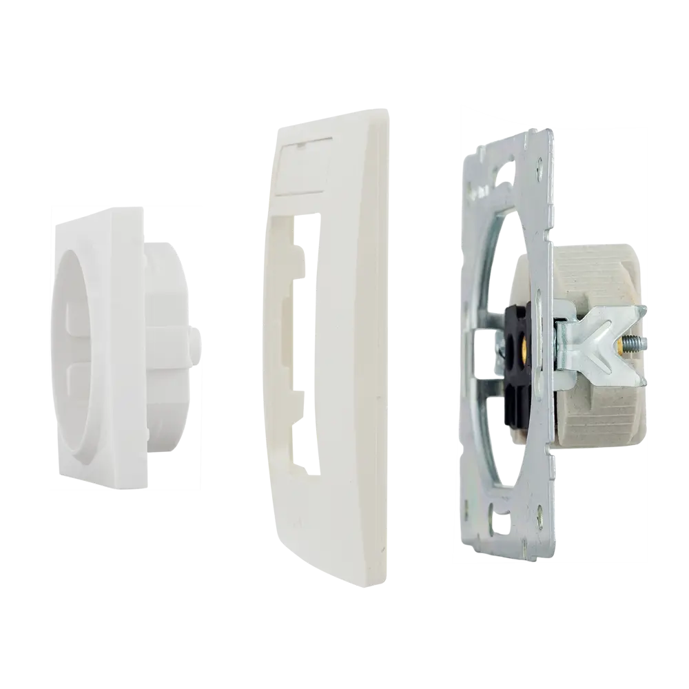 Рамка для розеток и выключателей Legrand Etika 1 пост, цвет слоновая кость 82496506 STLM-2205658 - Вид №3