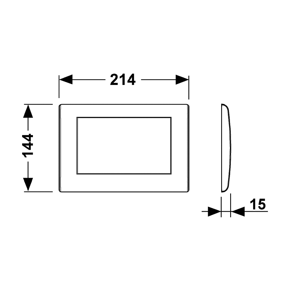 9240310 planus Tece TECEplanus - Вид №1