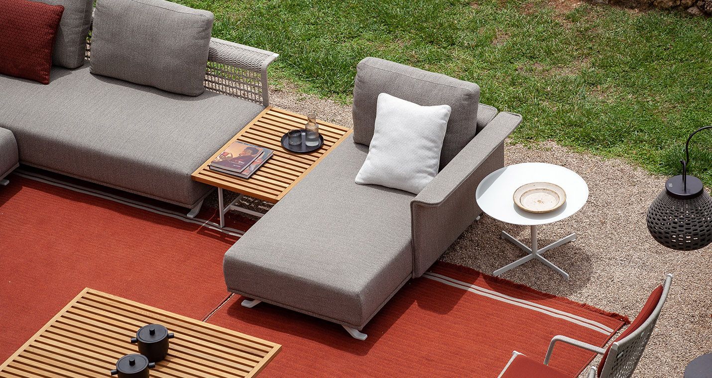 Прямоугольный садовый стол из тикового дерева Poltrona Frau Boundless Living Outdoor Collections ARCH-00151153 - Вид №2