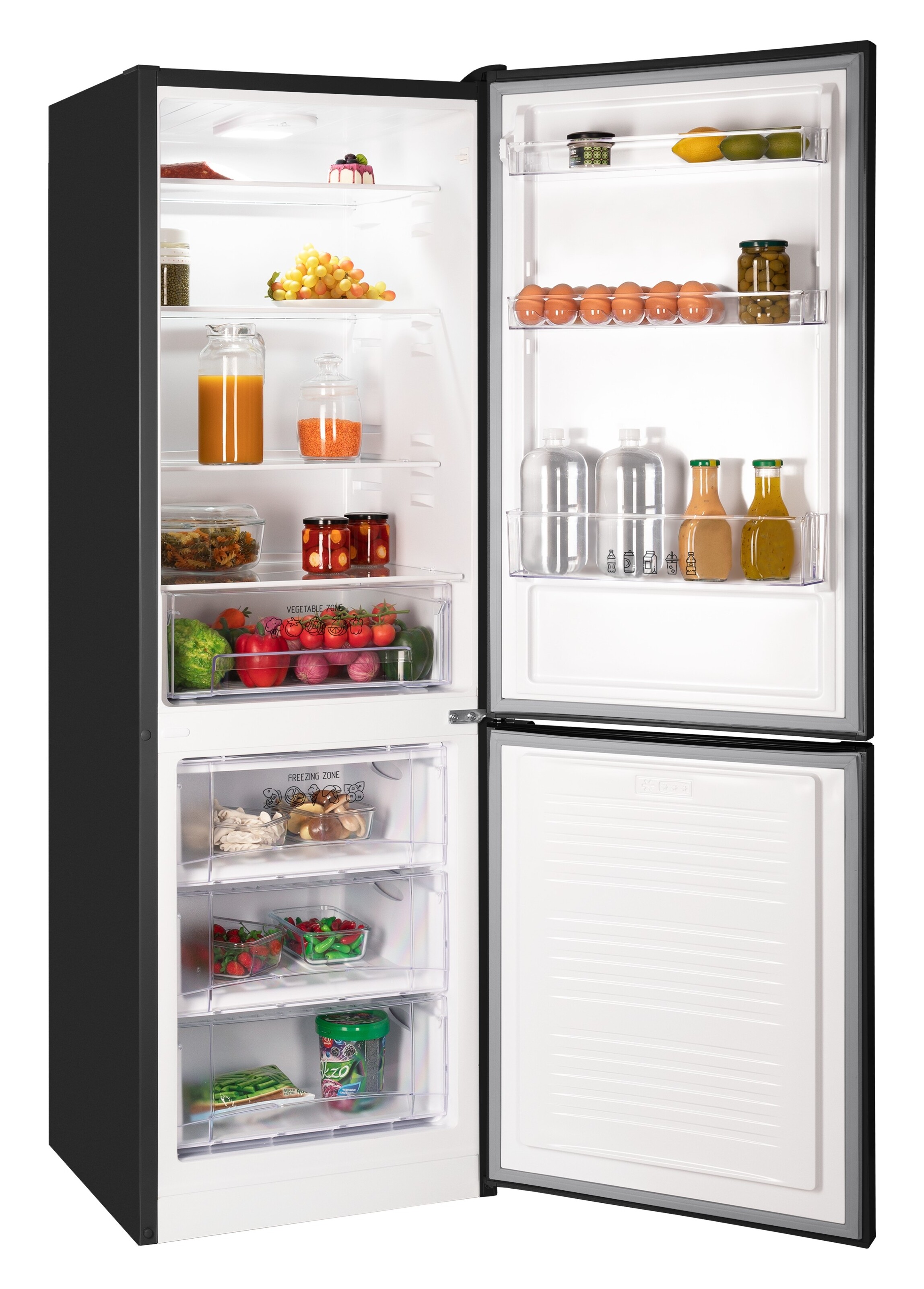 9079271 Холодильник с морозильником   Nordfrost NRB 132 B черный STDN-0077858 - Вид №1