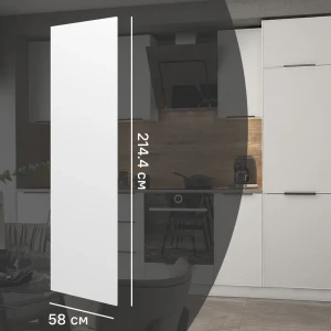 Фальшпанель для кухонного шкафа Инта 58x214 см KONSENSA цвет белый 89415909 STLM-2091744