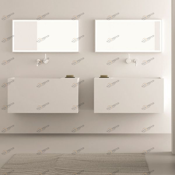 Moma Design Раковина Canasta 4 встраиваемая 1000 белая LCN09100