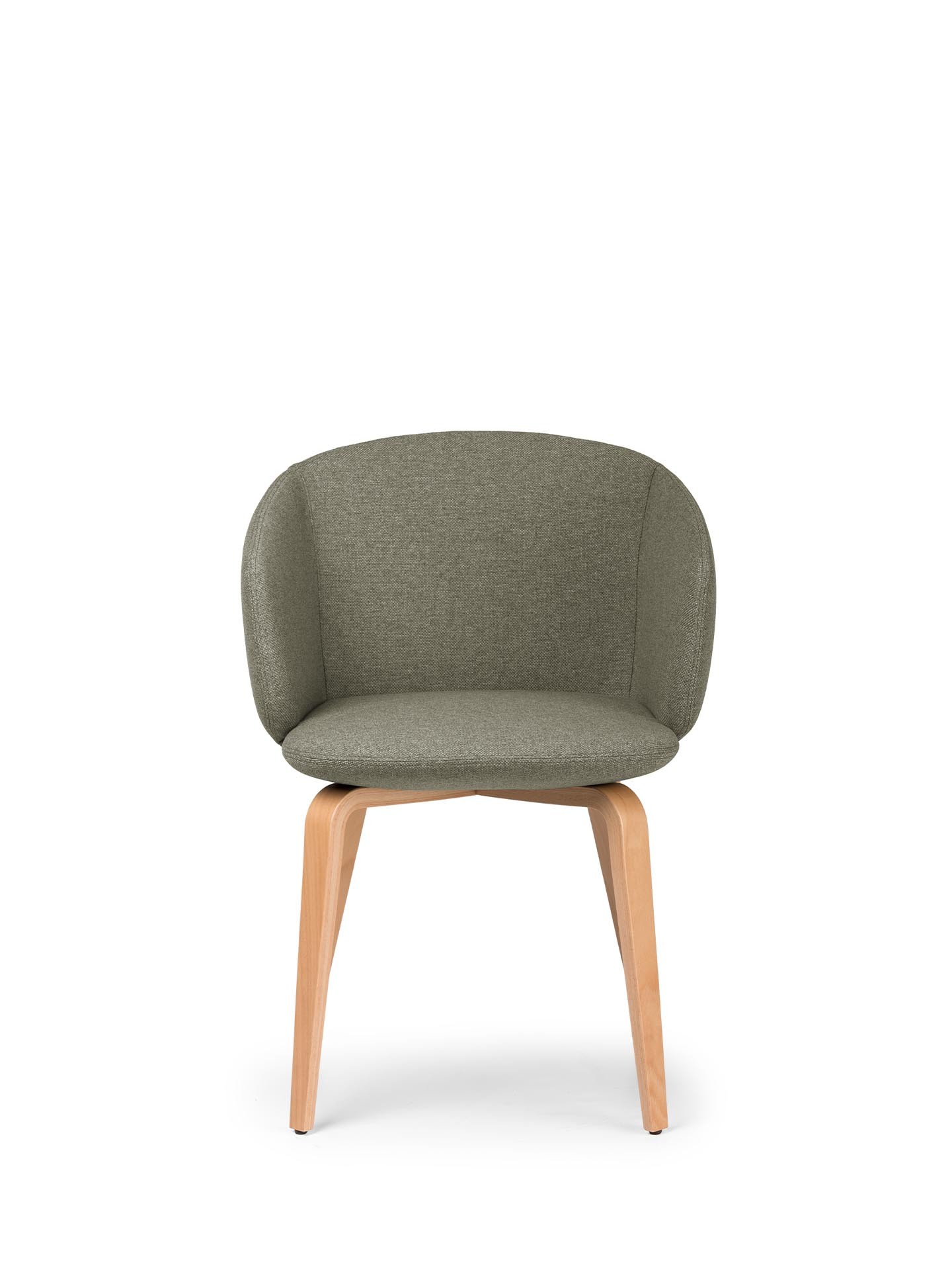 NT4094 Chair with 4 legs fixed wooden base True Design Not