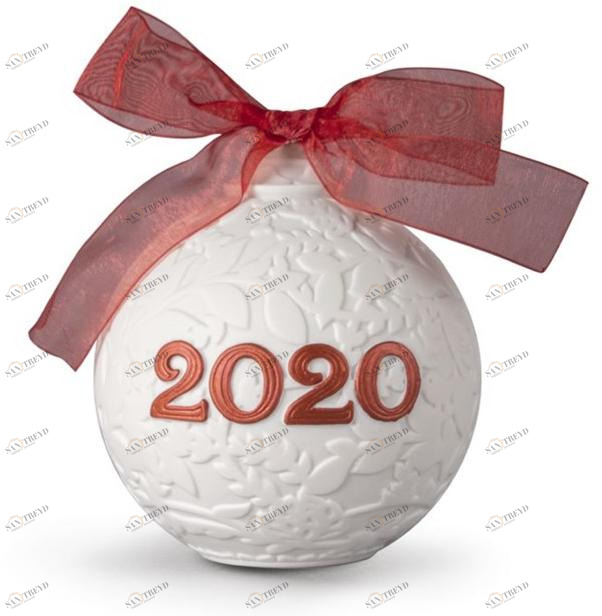 Lladró Новогоднее украшение из фарфора  01018451/2/3 