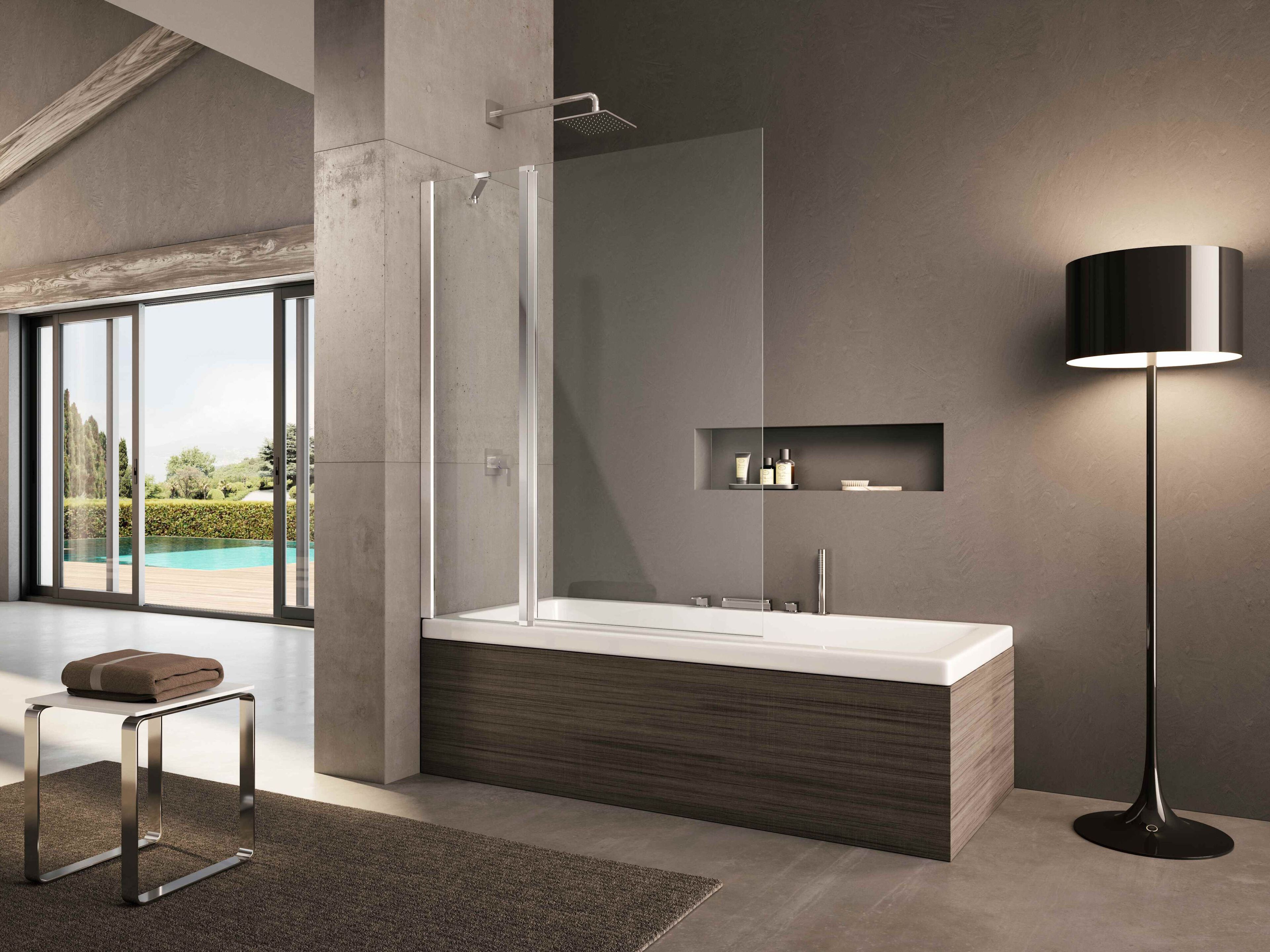 Стеклянная стена ванны Provex Industrie ARCH-00113917