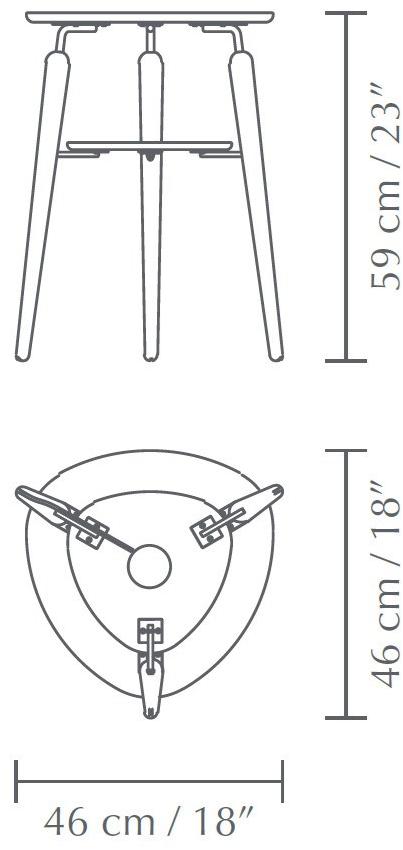 Umage Круглый деревянный журнальный столик sun-id-1372822 - Вид №10