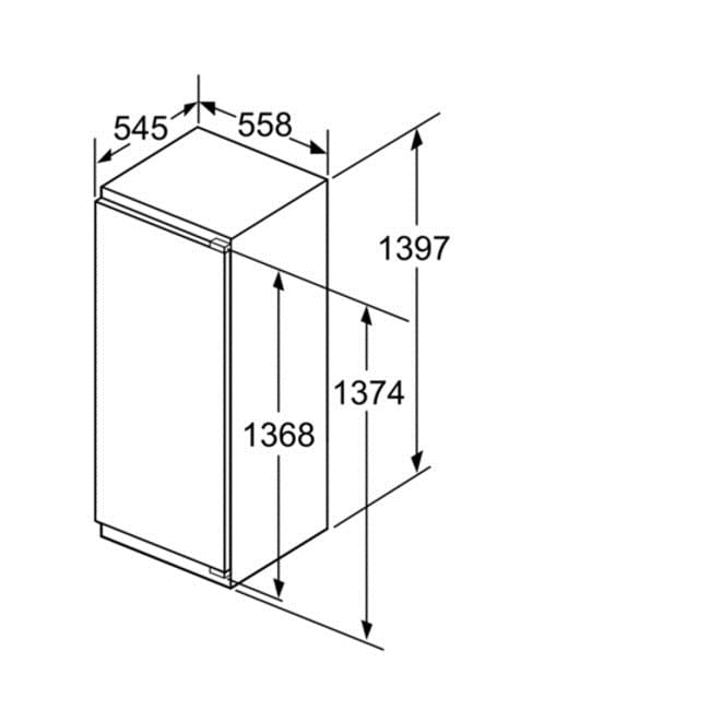 Встроенный холодильник с морозильной камерой класса A++ Siemens studioLine iQ700 ARCH-00065324 - Вид №7