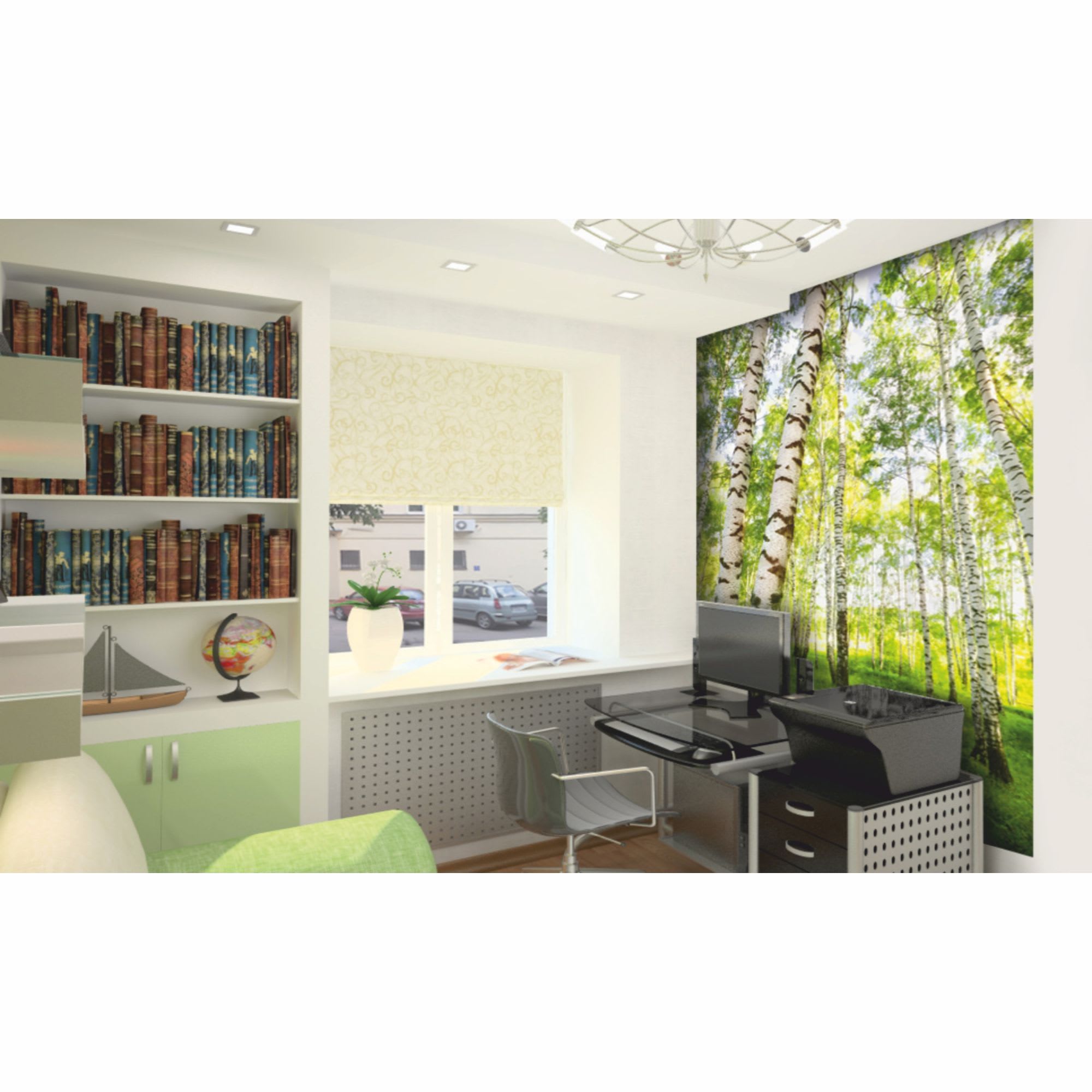 18087095 Фотообои бумажные «» 140x200 cм В березках Santreyd  - Вид №1