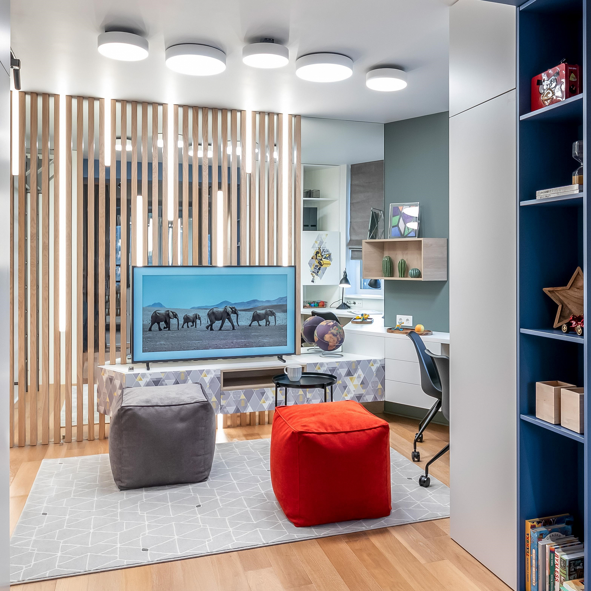 Пуфик-куб 50х50 серый МАСТЕРСКАЯ КРЕСЛО  335299 Серый Santreyd  - Вид №2