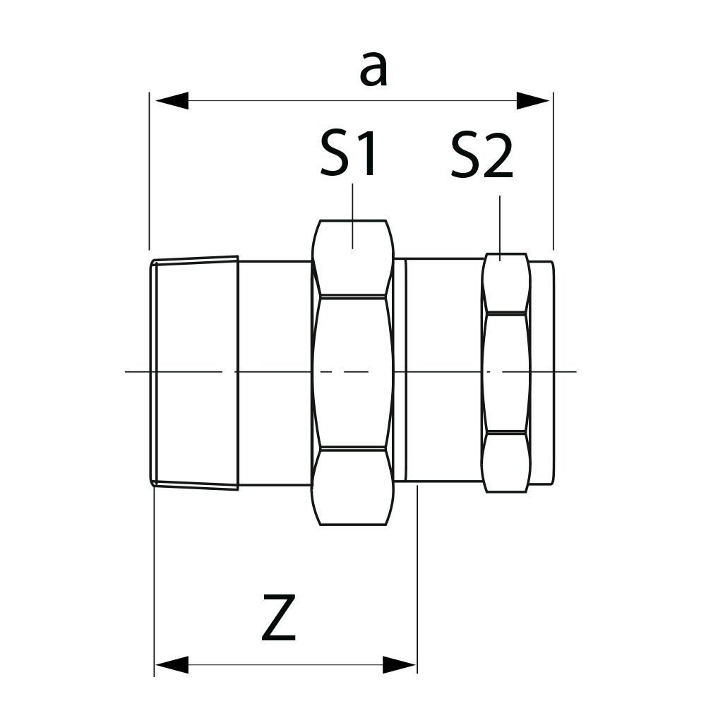 3341004000000 Разъемные соединения Tece  - Вид №1