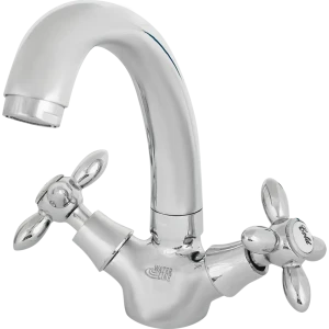 Смеситель для раковины Water Line Classic двухвентильный цвет хром 10064868 STLM-2024979