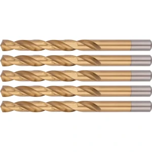 Сверло спиральное по металлу HSS-TIN Fit 34200 10x133 мм, 5 шт.