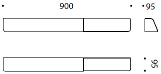B-LINE Стальная вешалка / полка sun-id-1408478 - Вид №3