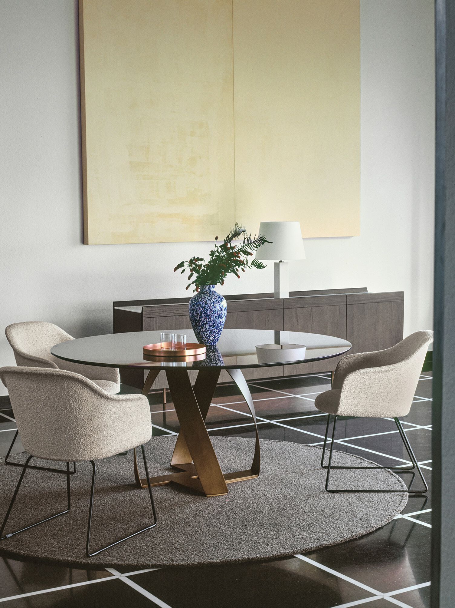 Круглый стол для гостиной Potocco Bon Bon ARCH-00038092 - Вид №2