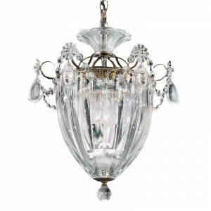 Люстра хрустальная 32х27 см этрусское золото Bagatelle 1243-23 SCHONBEK ДИЗАЙНЕРСКИЕ 00-3883013 Золото;прозрачный