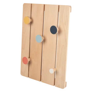 SPACEO Вешалка настенная Koloro - 5 крючков из натурального дерева 87897008