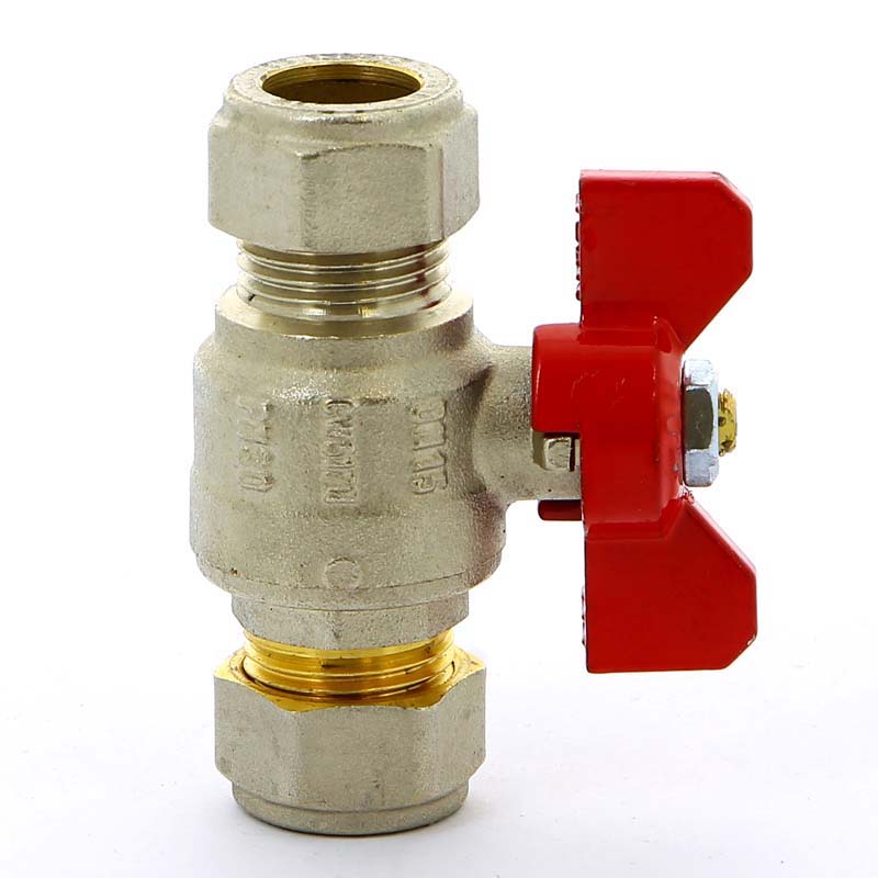 Кран обжим бабочка TIEMME 15 2140003 - Вид №3