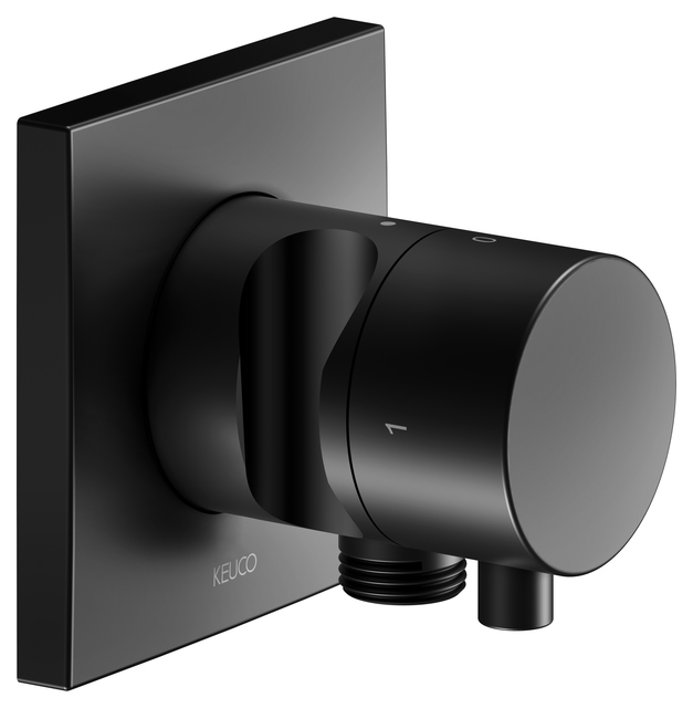 59557011202 Встраиваемый запорный вентиль с переключателем на 2 потребителя, выводом для шланга и держателем лейки DN 15 KEUCO IXMO - Вид №7