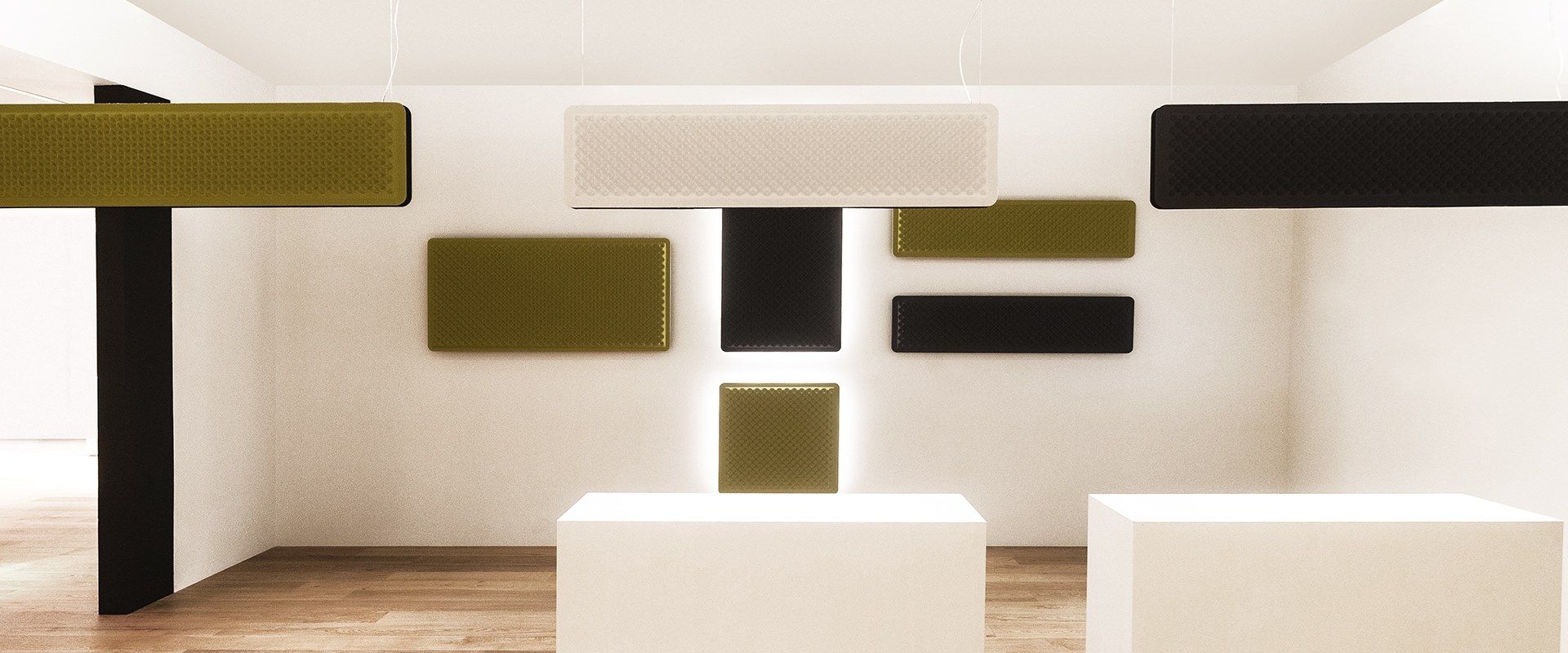 Ткань акустическая панель Artemide Eggboard ARCH-00065973 - Вид №1