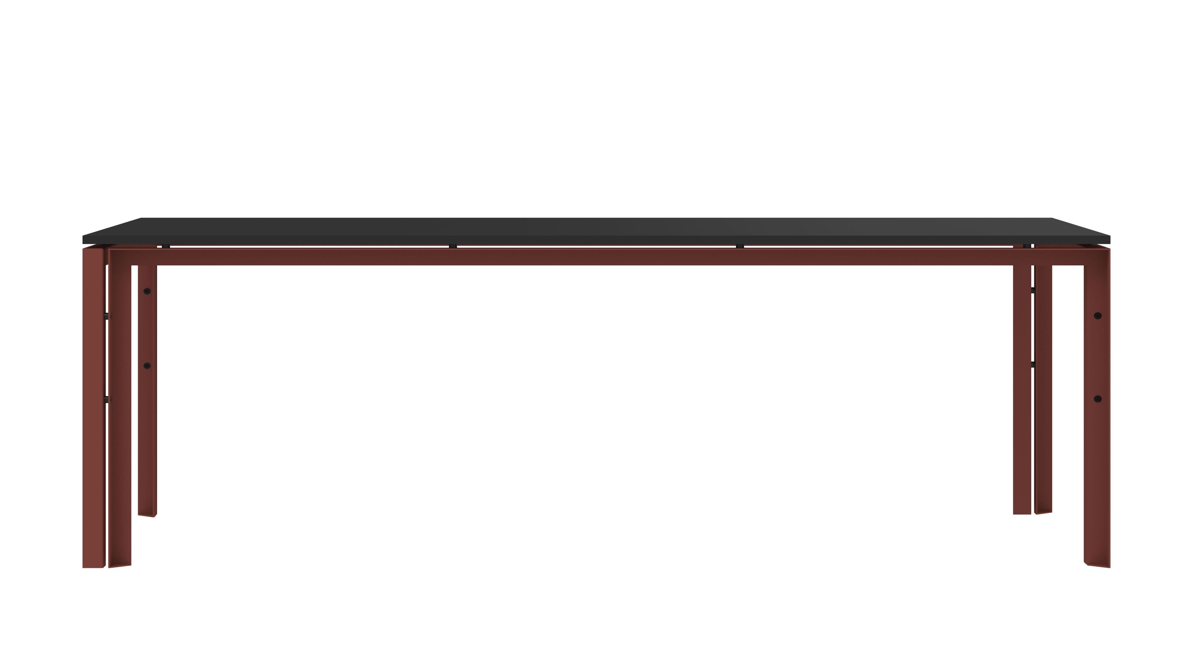 Прямоугольный стол из стали и дерева FUNCTIONALS WT-TABLE ARCH-00093437 - Вид №13