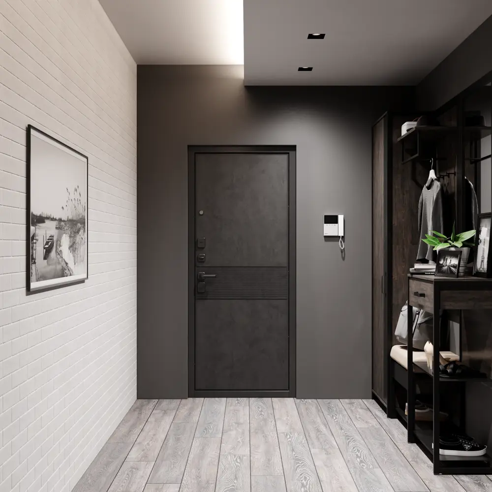 МАСТИНО Брутал Бетон - входная металлическая дверь для квартиры 89384703 STLM-1577967 - Вид №16