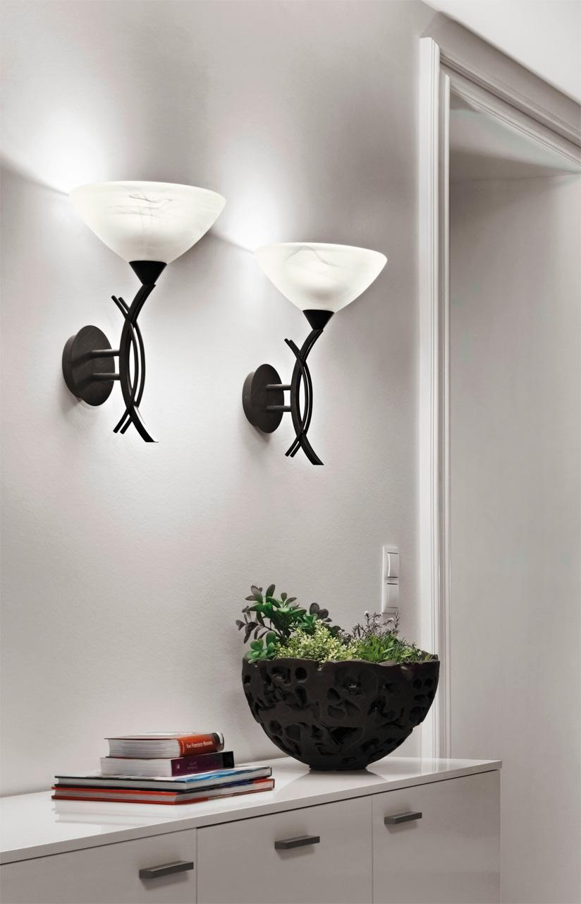 Бра Eglo Vinovo 91434 EGLO  078100 Белый;коричневый  - Вид №1