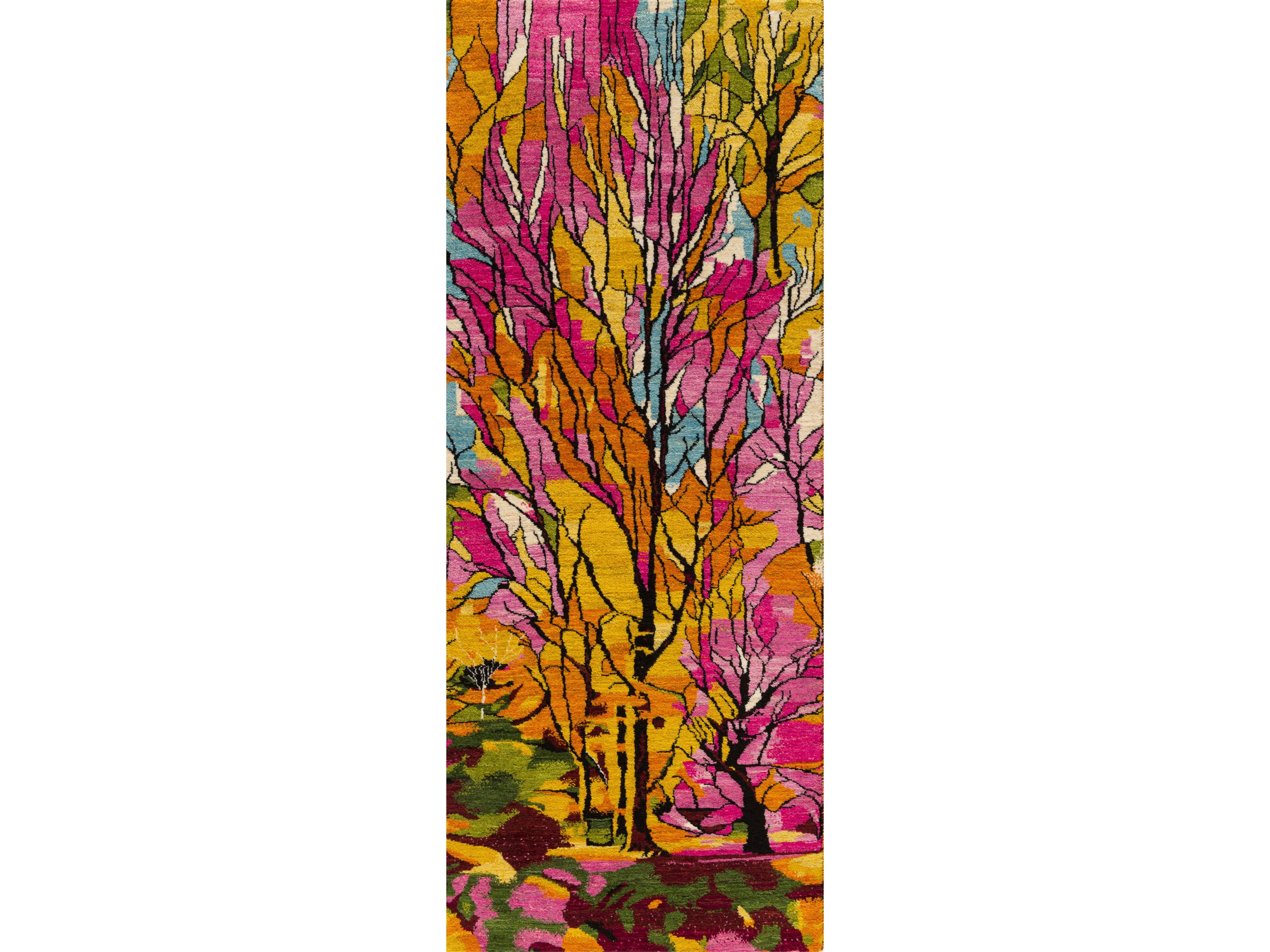 Прямоугольный шерстяной ковер Zollanvari Stained-Glass-Designer ARCH-00037977 - Вид №1