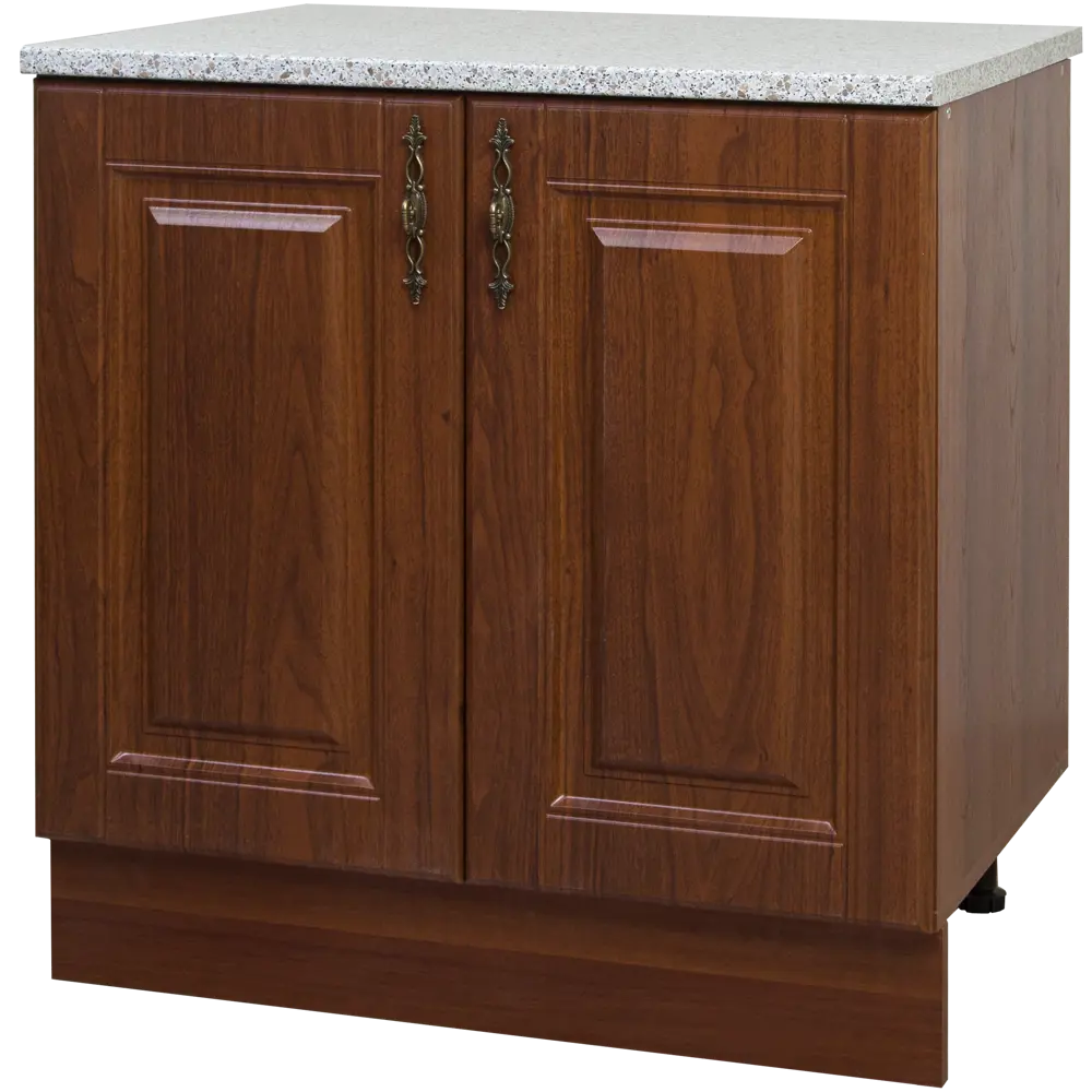 Шкаф напольный Орех 80x60x86 см ЛДСП цвет орех 82555590 STLM-2127555 Santreyd