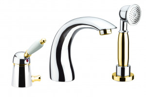83CO5105 Смеситель для ванны , хром-золото Fiore Imperiale