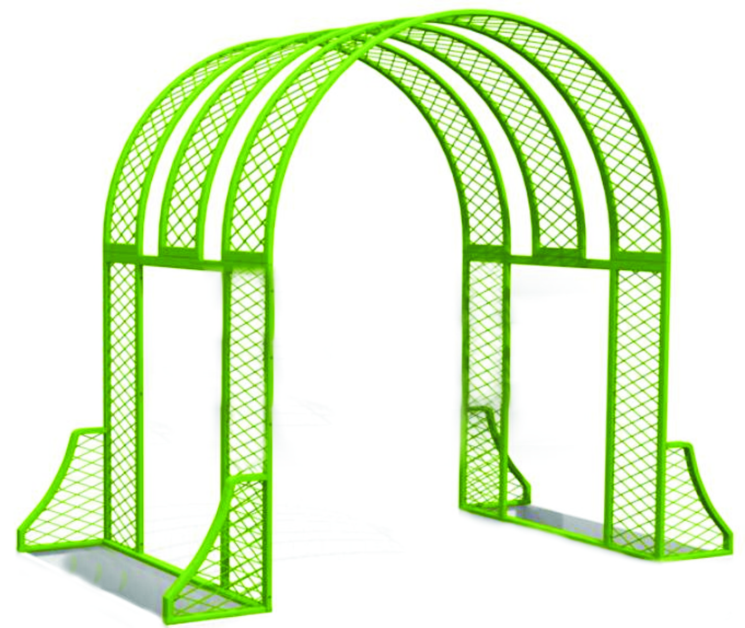 PA4.01-A.P Пергола А4, арка для вертикального озеленения LAB.Space 