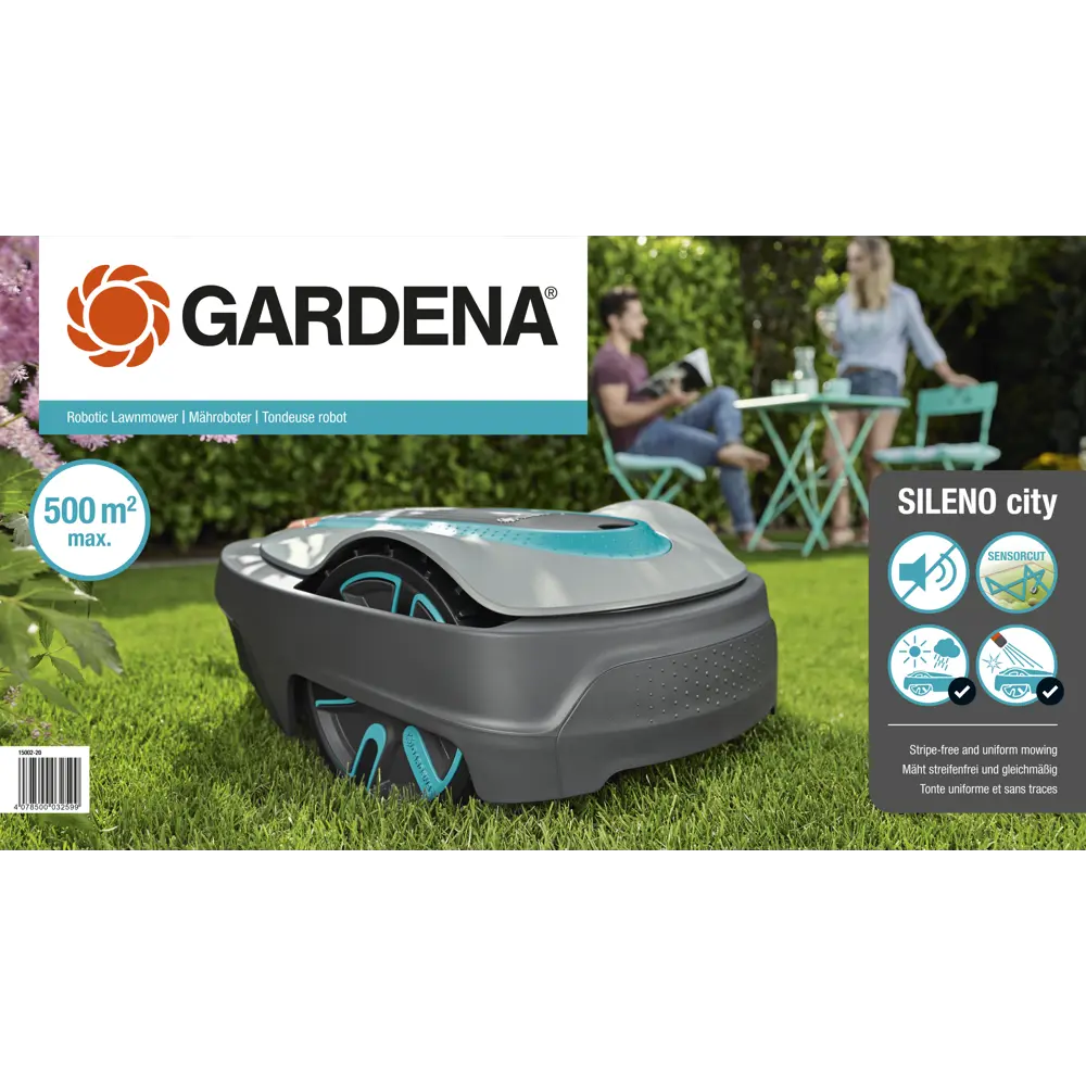 Робот-газонокосилка аккумуляторная Gardena Sileno City 500 18 В, 16 см STLM-2083683 - Вид №3