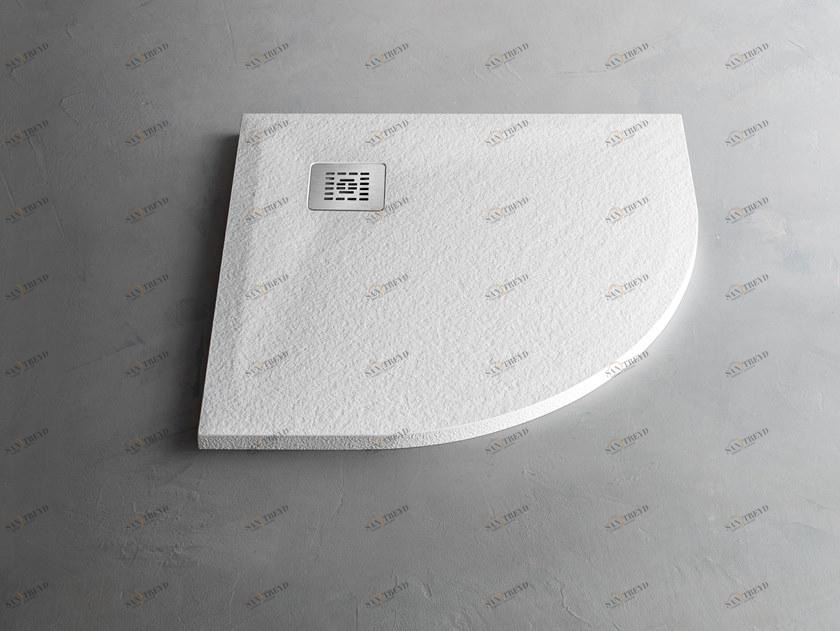 ARBLU Полукруглый душевой поддон из pietrablu ™ Trendy sun-id-1466699