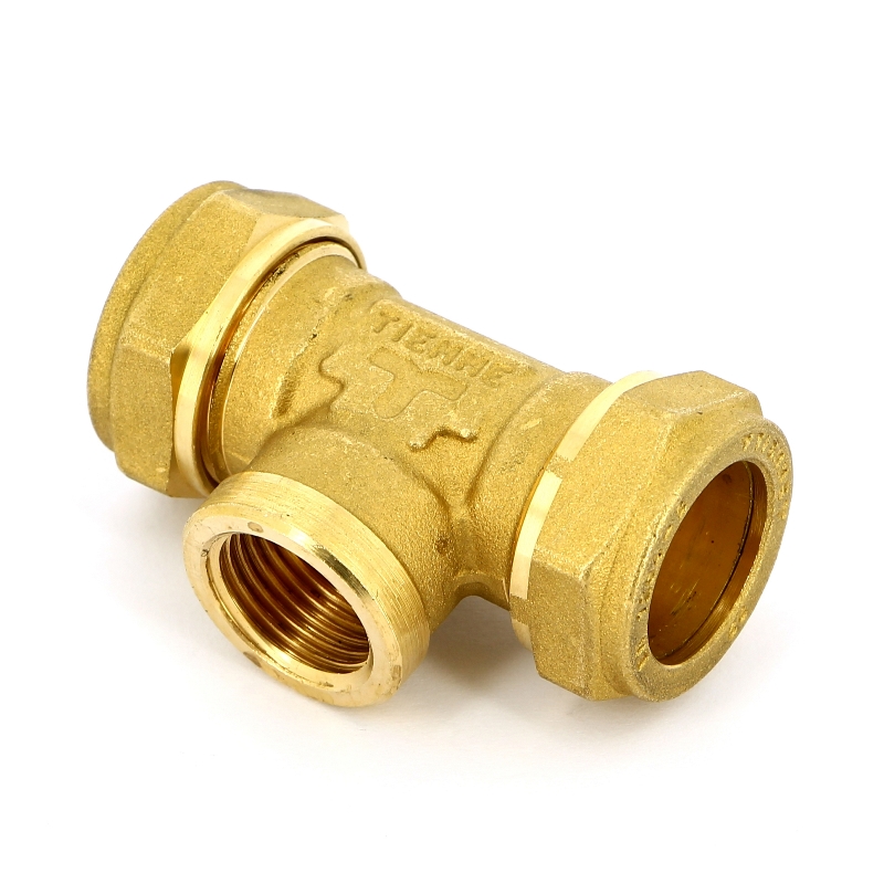 Тройник обжим-В TIEMME 22х1"х22 1000194 - Вид №3