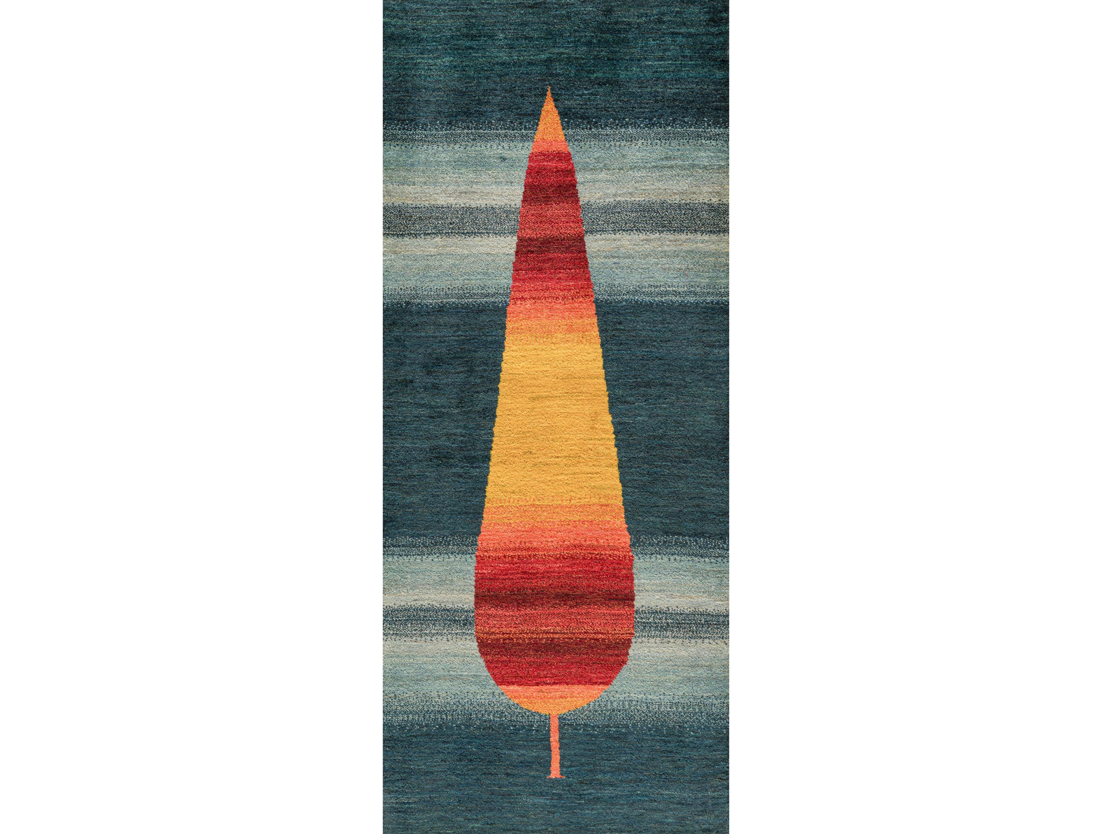 Прямоугольный шерстяной ковер Zollanvari Gabbehs Flora &amp ARCH-00026120