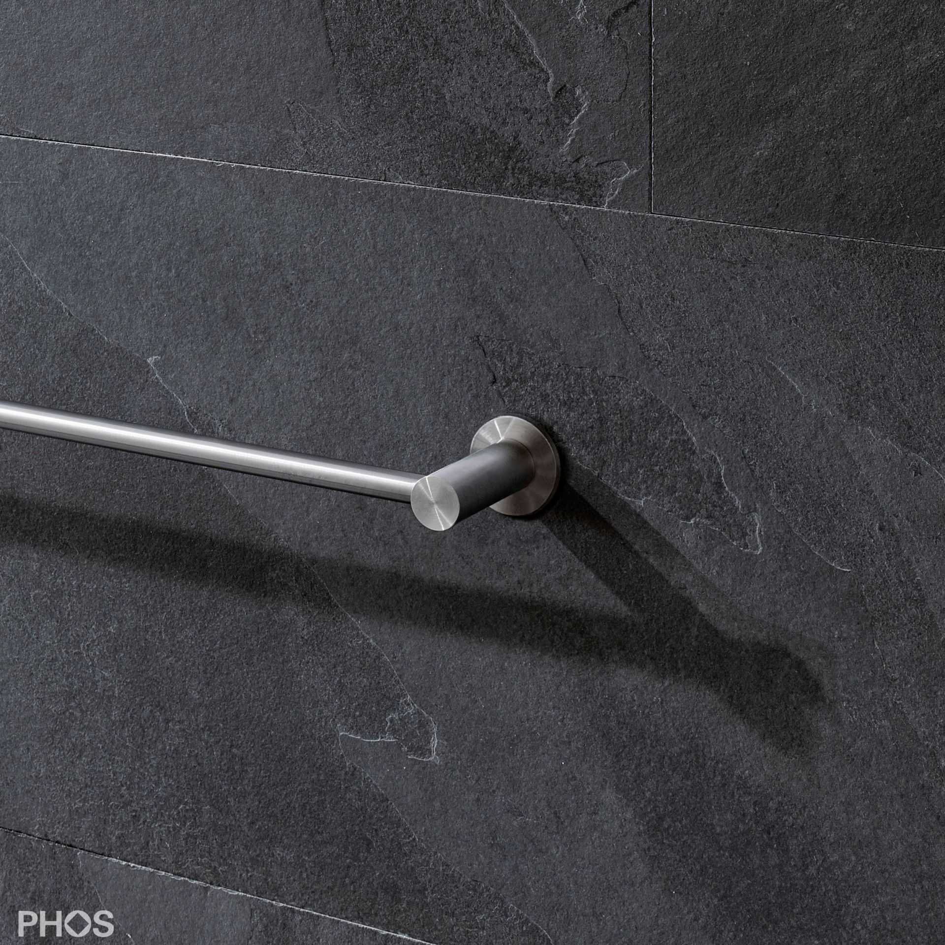 SHV20-80E Держатель концевого стержня для стержня ø12 мм (короткое расстояние до стены) PHOS 