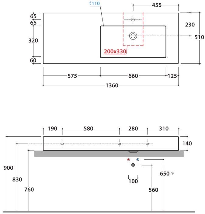 Подвесная раковина настенная овальная Ceramica Globo INCANTHO белая sun-id-1513166 - Вид №10