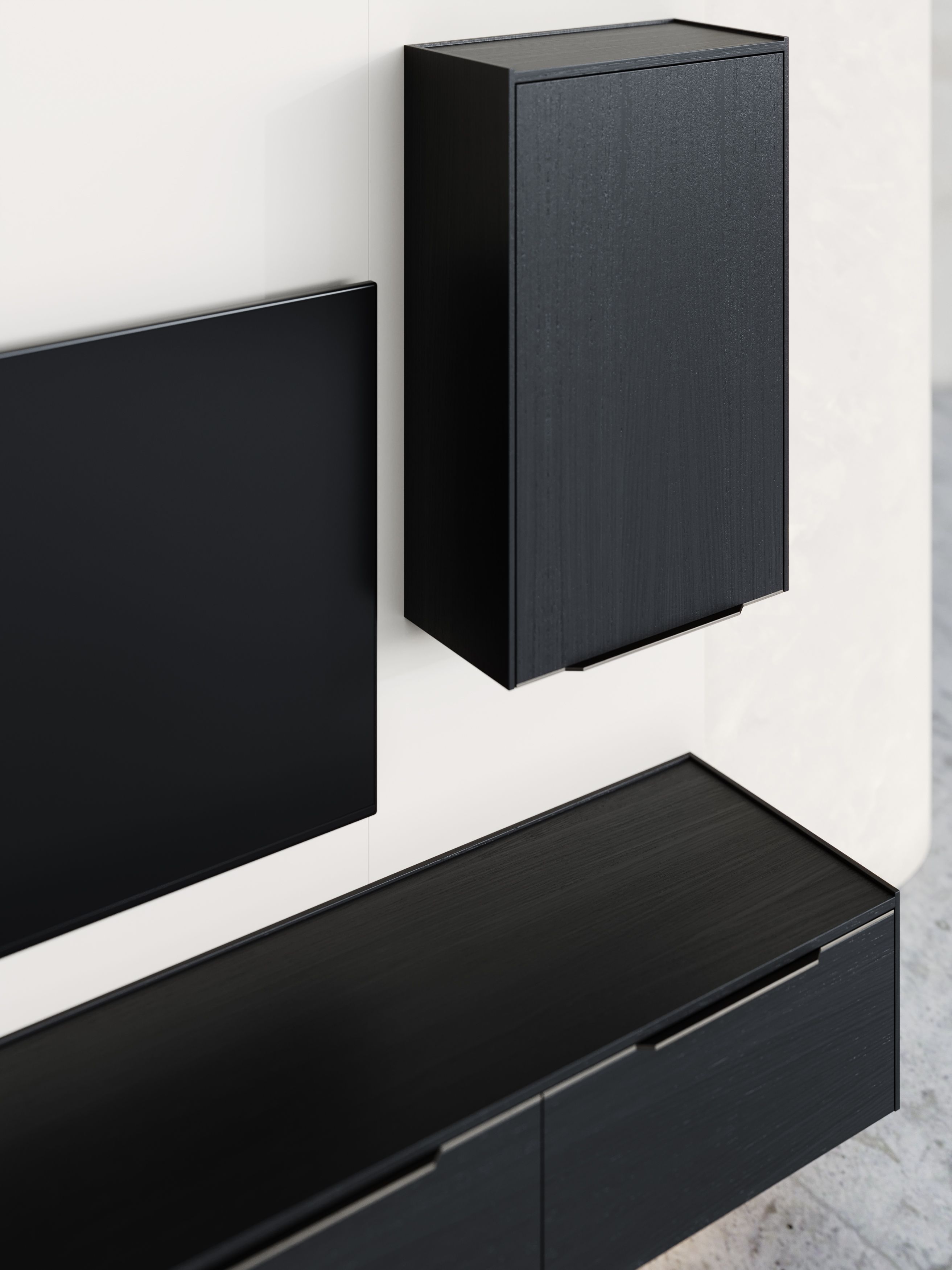 Деревянный шкаф для телевизора с ящиками Stylish Club Landform ARCH-00071082 - Вид №3