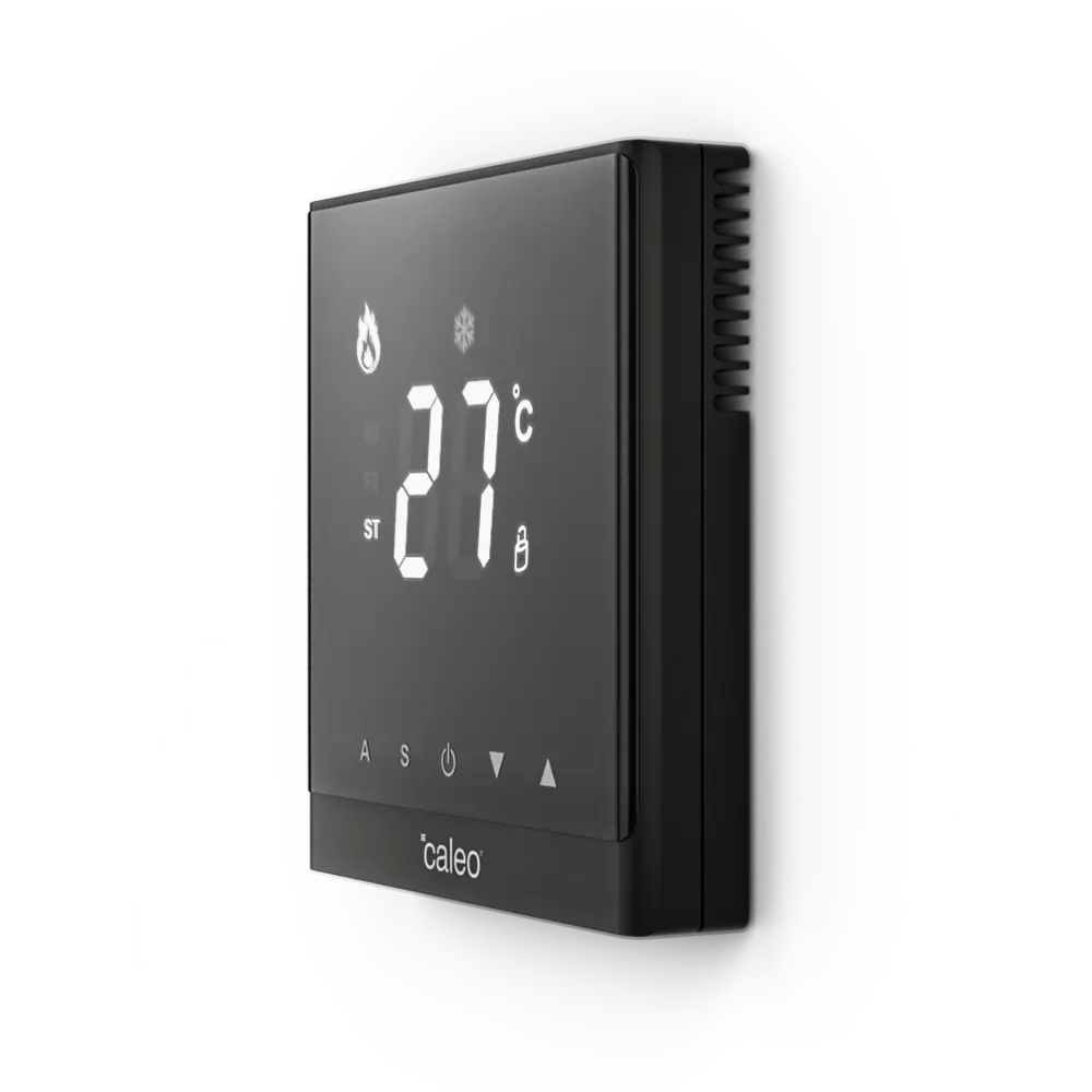 CALEO C732 - Цифровой терморегулятор для теплого пола черный 86480623 STLM-0069097 - Вид №1