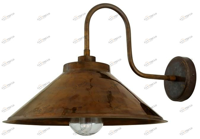 Mullan Lighting Бра ручной работы из латуни для ванной Nerissa Mlbwl052 