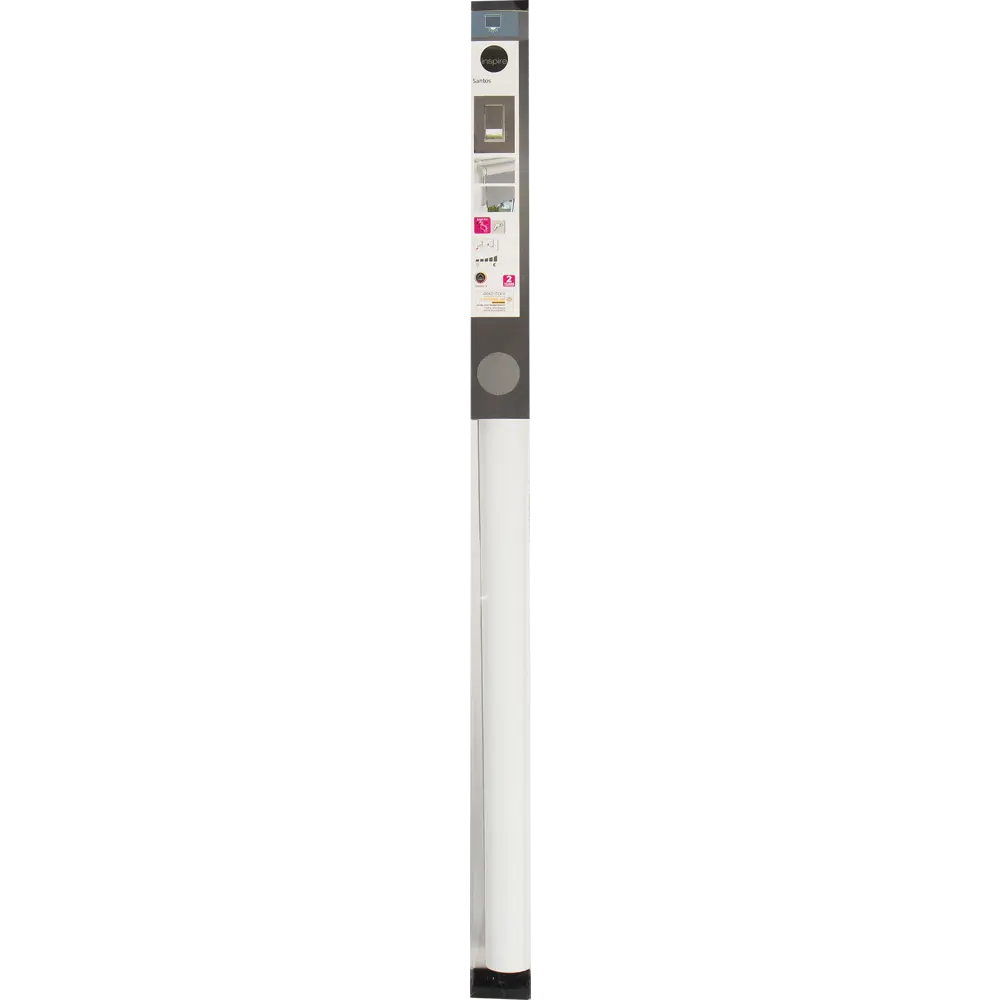 Штора рулонная блэкаут Inspire Santos 80x160 см серая Granit 3 82688287 STLM-2051019 - Вид №10