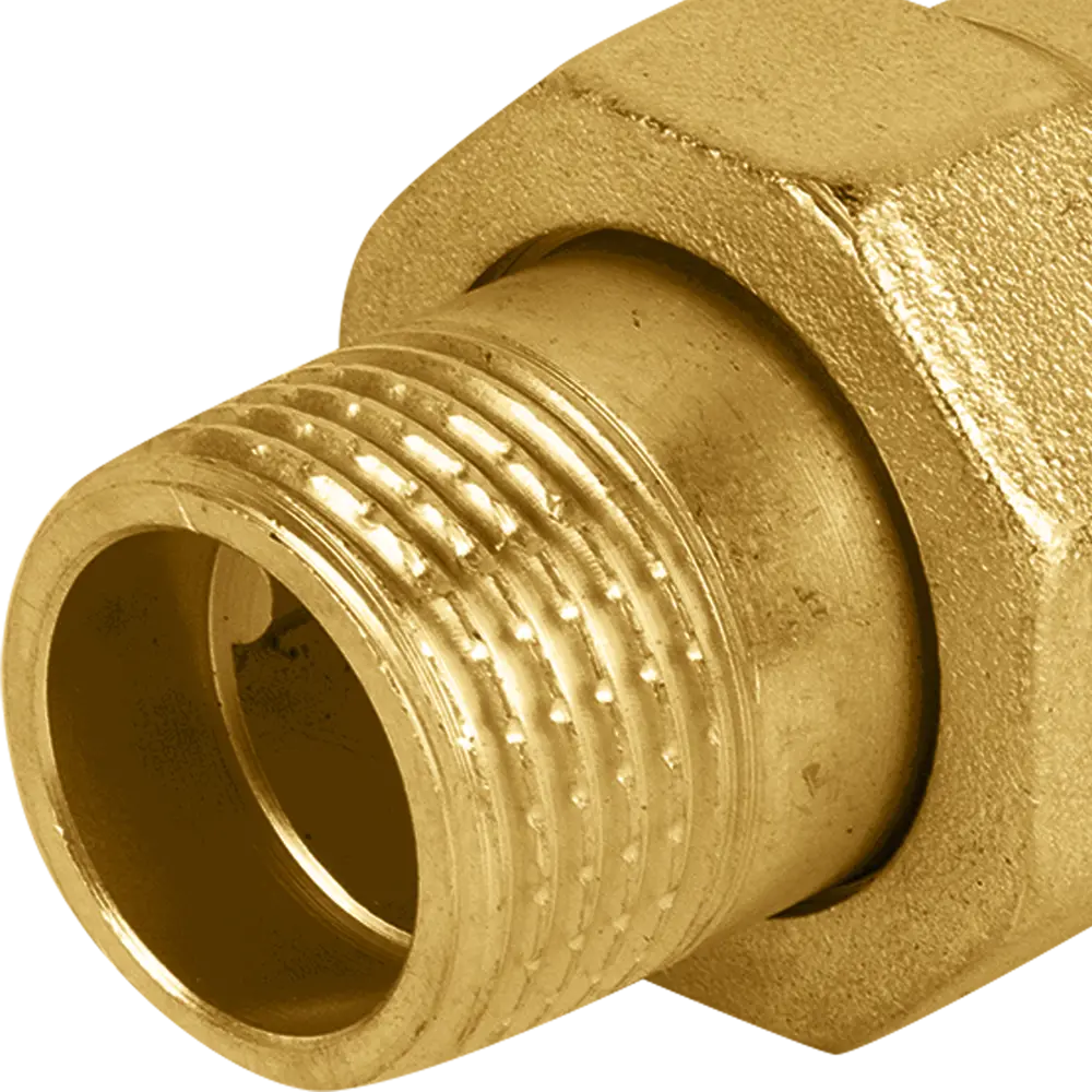 Santreyd Прямой сгон 1/2" латунный для трубопроводных систем 82275358 STLM-0804348 - Вид №1